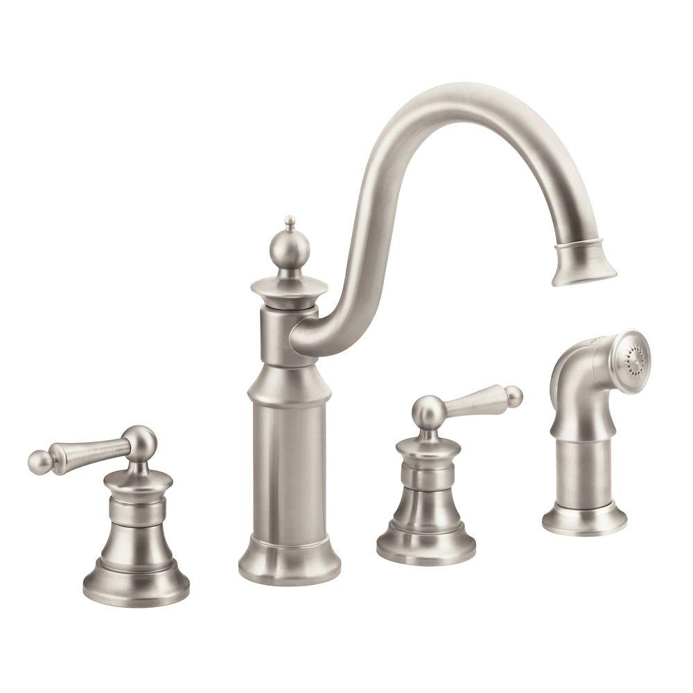 spot resist stainless moen standard spout faucets s712srs 64_1000