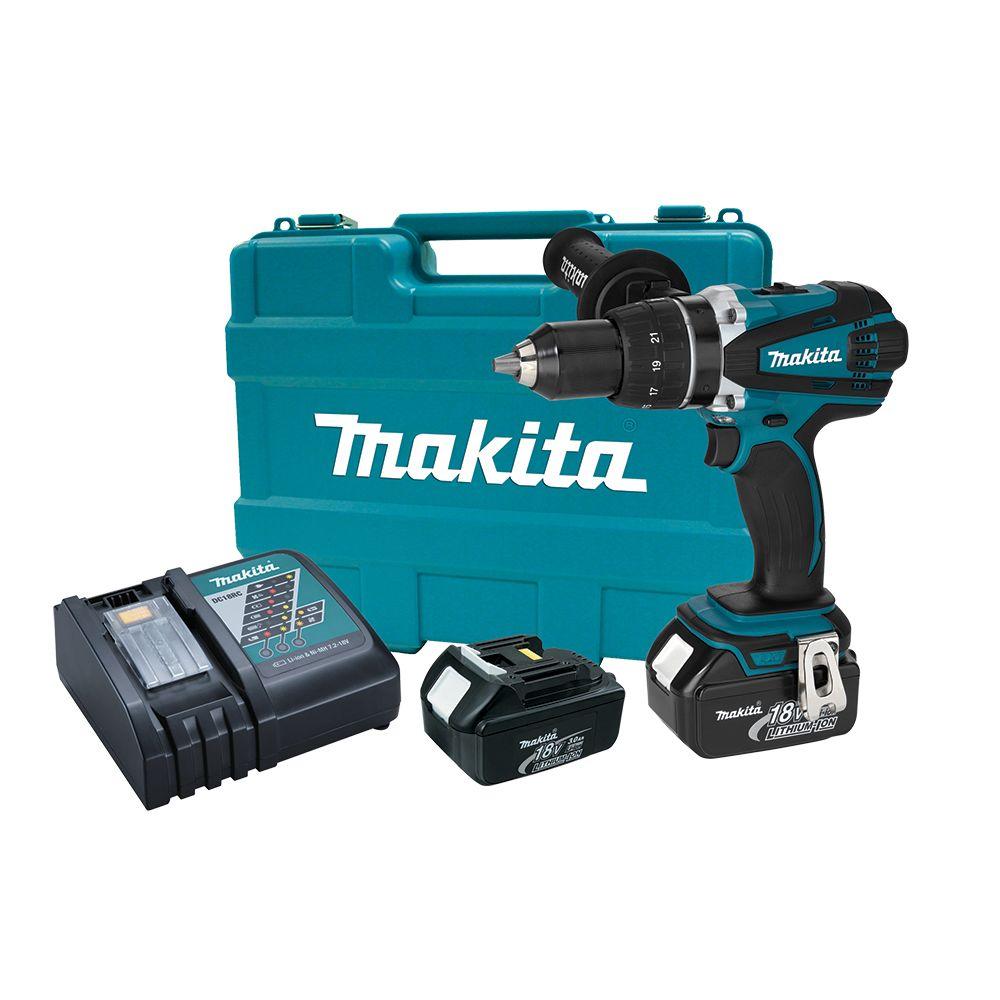 UPC 088381653459 product image for Drill/Drivers: Makita Drills 18-Volt LXT Lithium-Ion Cordless 1/2 in. Driver-Dri | upcitemdb.com