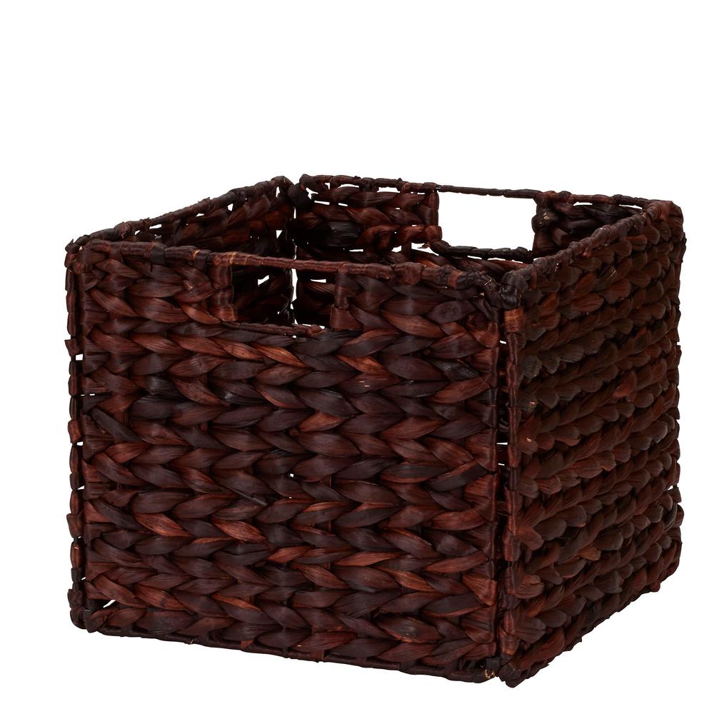 Wicker Cube Storage Bins Cube Storage The Home Depot