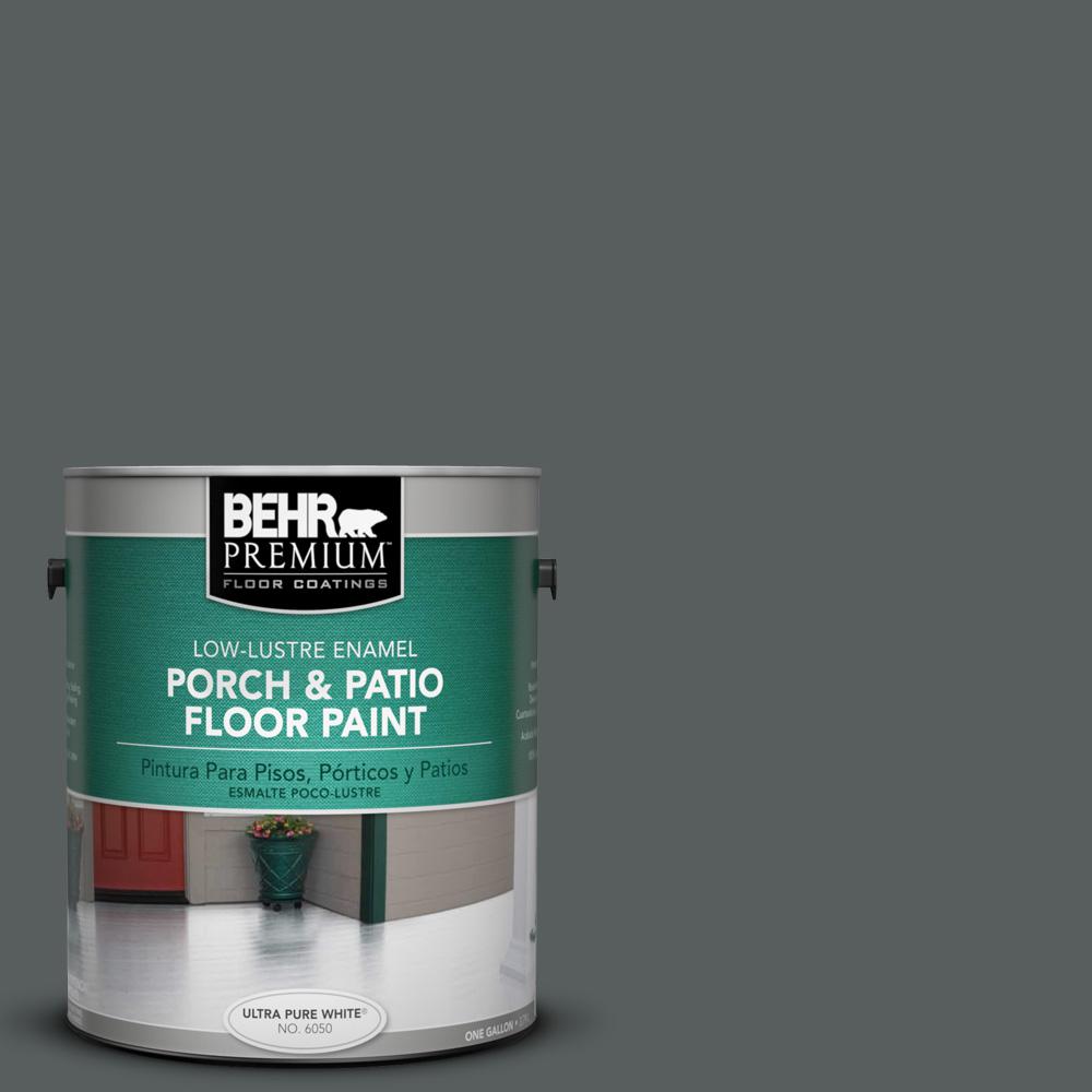 BEHR Premium 1 gal. #N500-6 Graphic Charcoal Low-Lustre ...