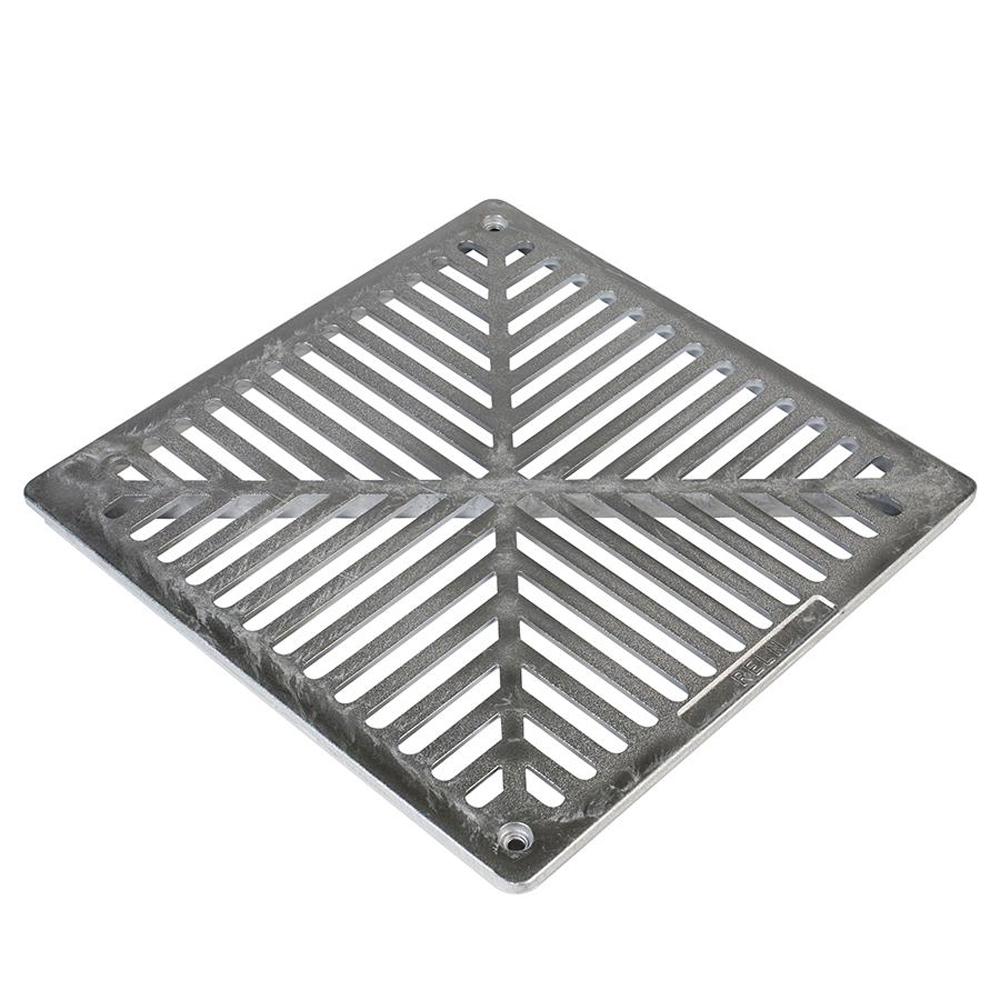 Aluminum Drain Grates Drainage The Home Depot