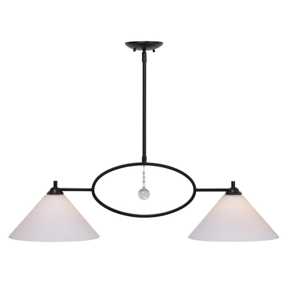 Beautiful Linear Pendant Lightlinear Light Lovely 4 Kenroy Home Ollie 2 Light Bronze Island Pendant With White Gl Shade Jar Lights