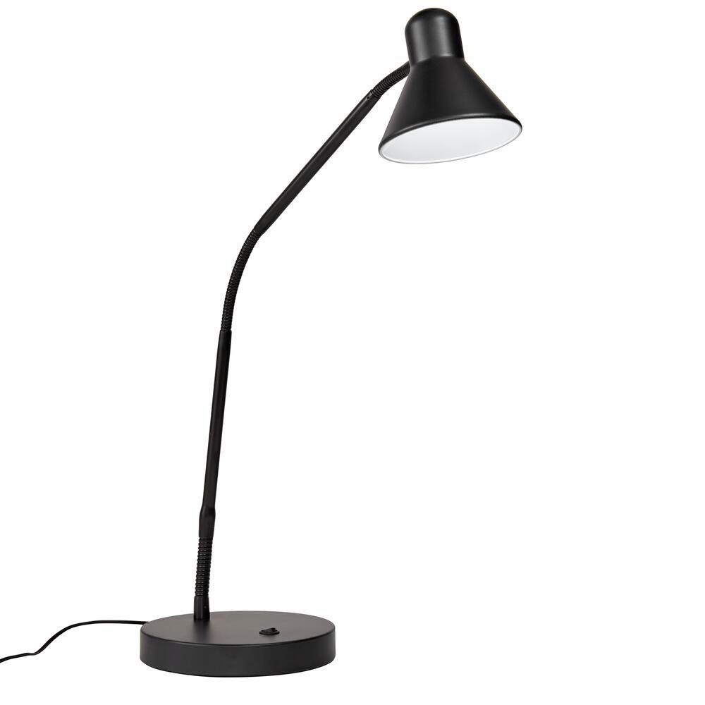 Hampton Bay 15.5 in. Black Indoor LED Desk Lamp was $29.97 now $14.71 (51.0% off)