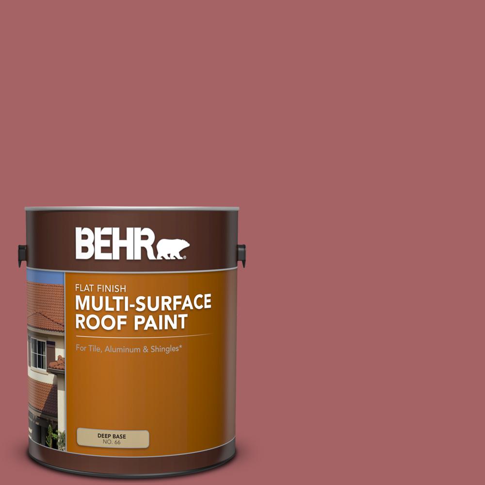 BEHR 1 gal. PPU106 Rose Marquee Flat MultiSurface