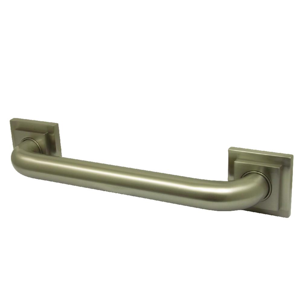 Kingston Brass Claremont 36 in. x 11/4 in. Grab Bar in Brushed Nickel