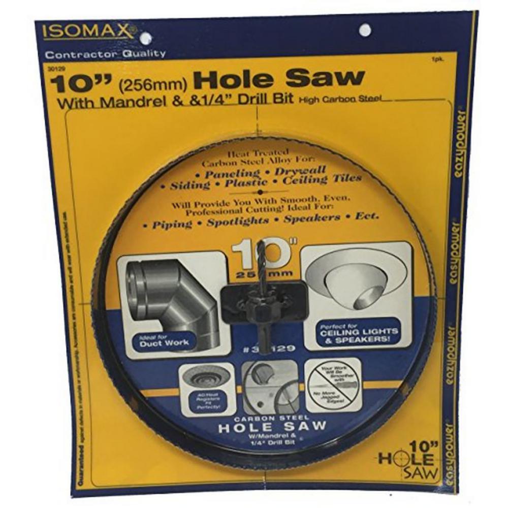 10" Hole Saws Hole Saws Bits The Home Depot