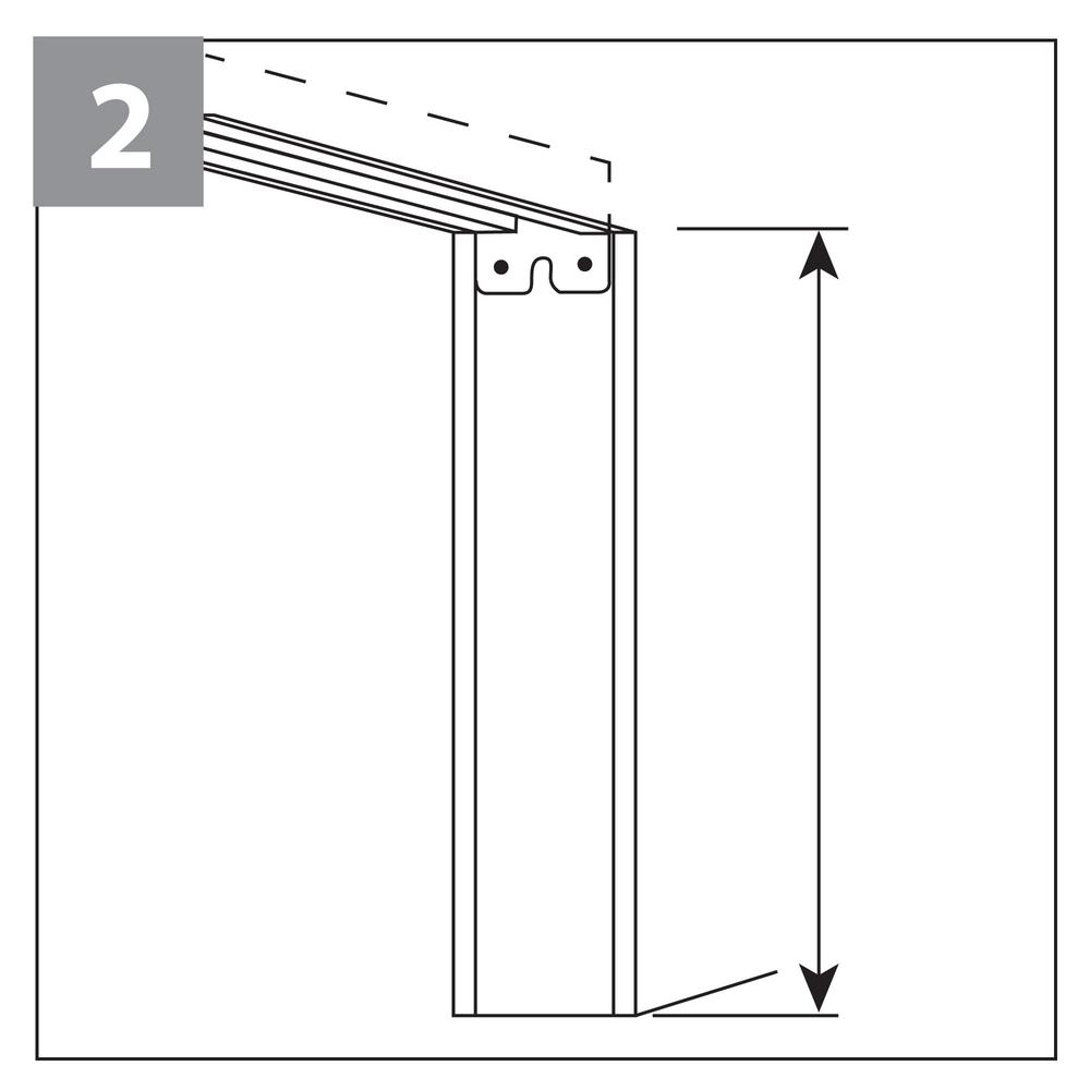 Everbilt Pocket Door Jamb Kit 12676 The Home Depot