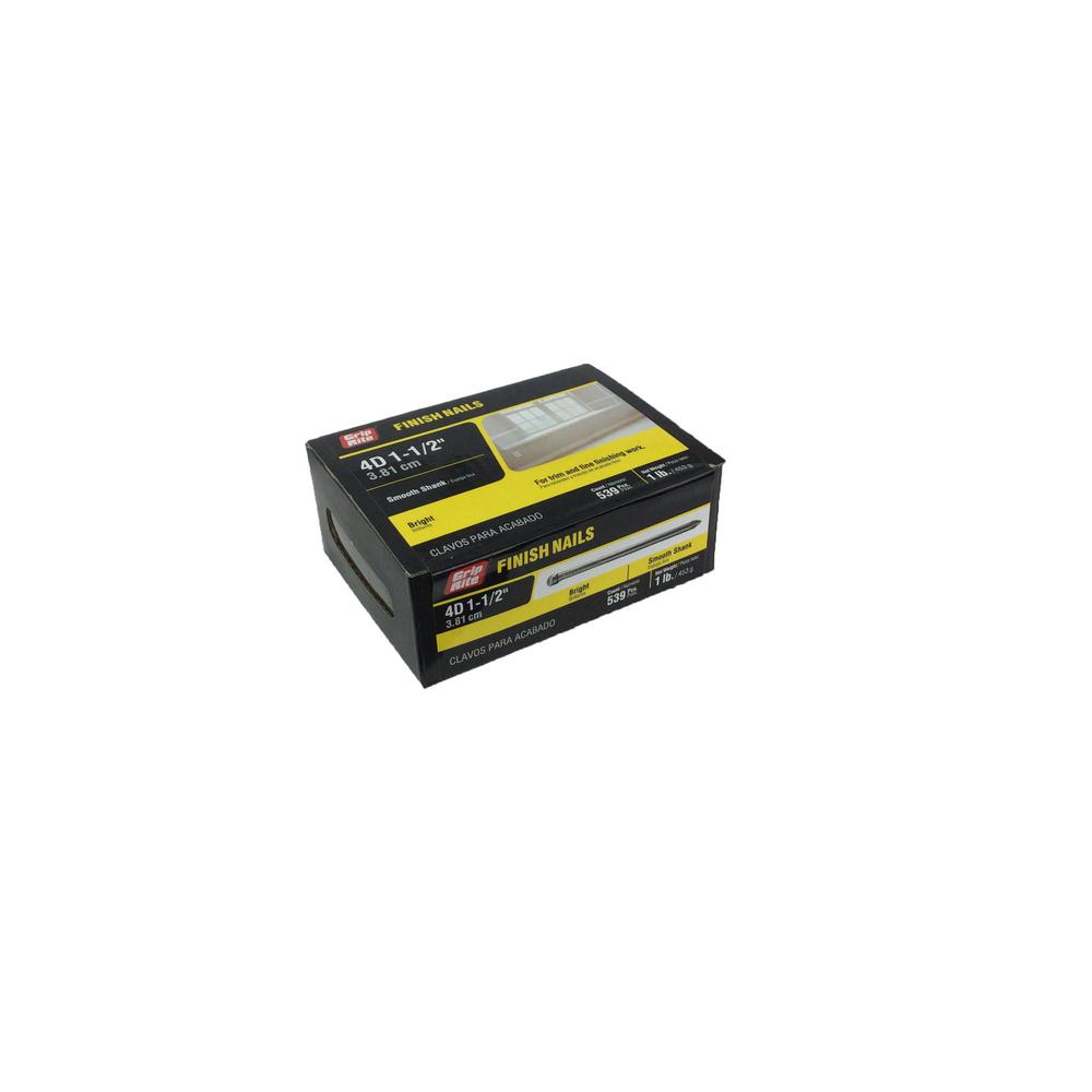 Forgefix 500NLRH50B Round Head Nails Bright Finish 50mm 500g Bag