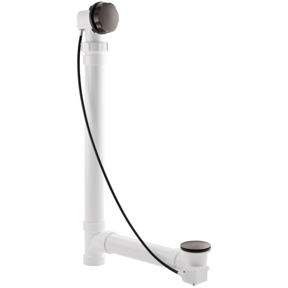 KOHLER Clearflo 19-3/4 in. Plastic Bath Drain in Oil ...