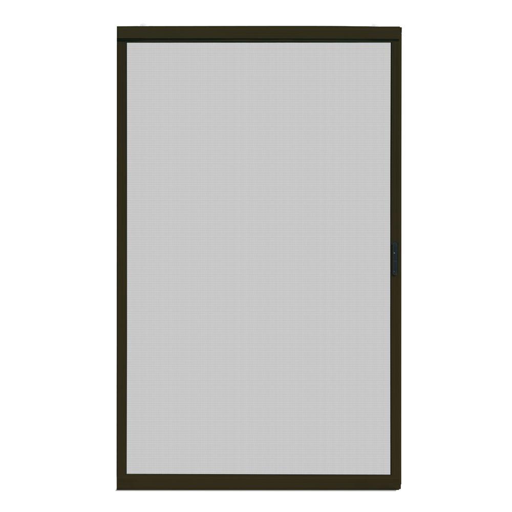 Unique Home Designs 48 in. x 80 in. Ultimate Bronze Metal Sliding Patio