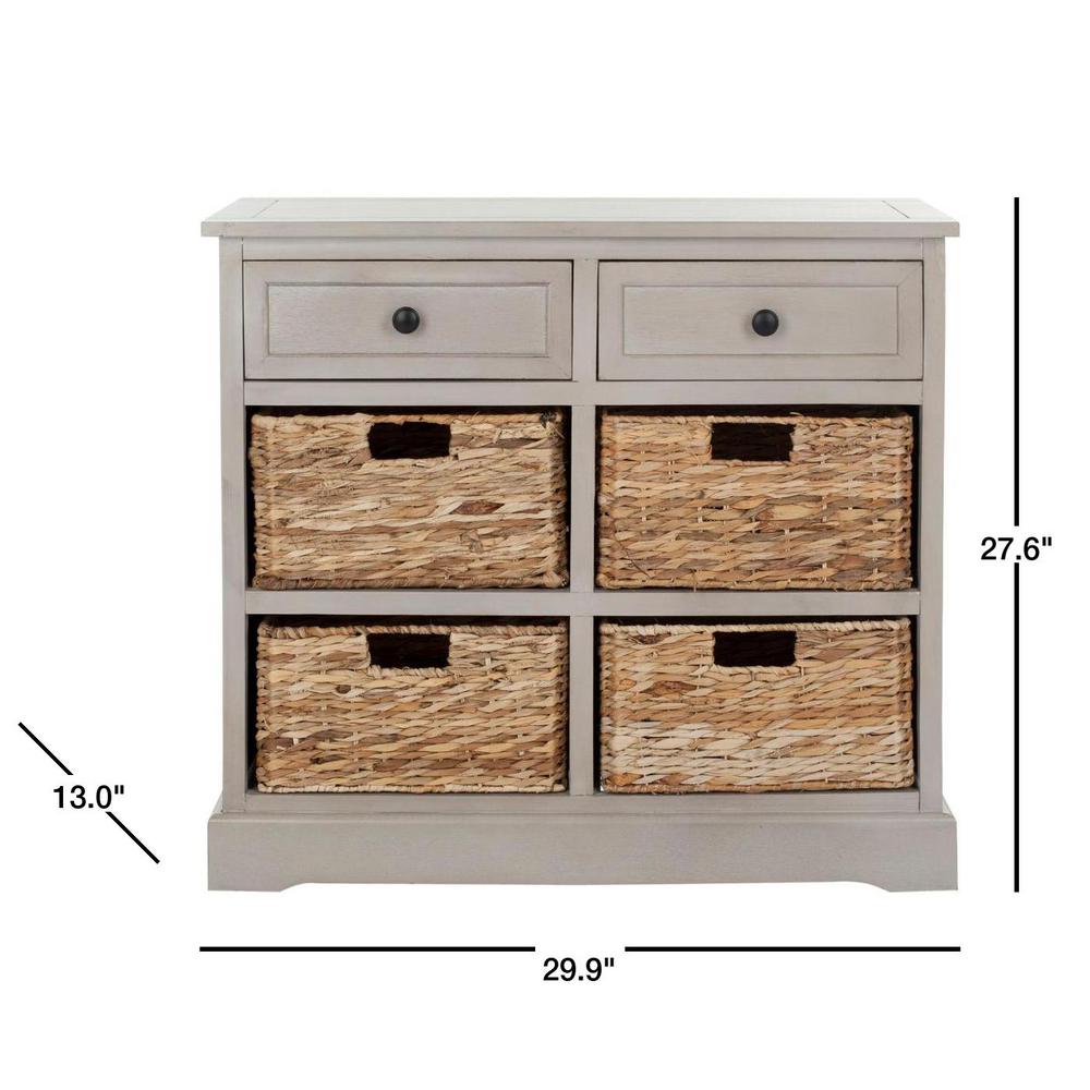 Safavieh American Homes Collection Petula Grey Chest