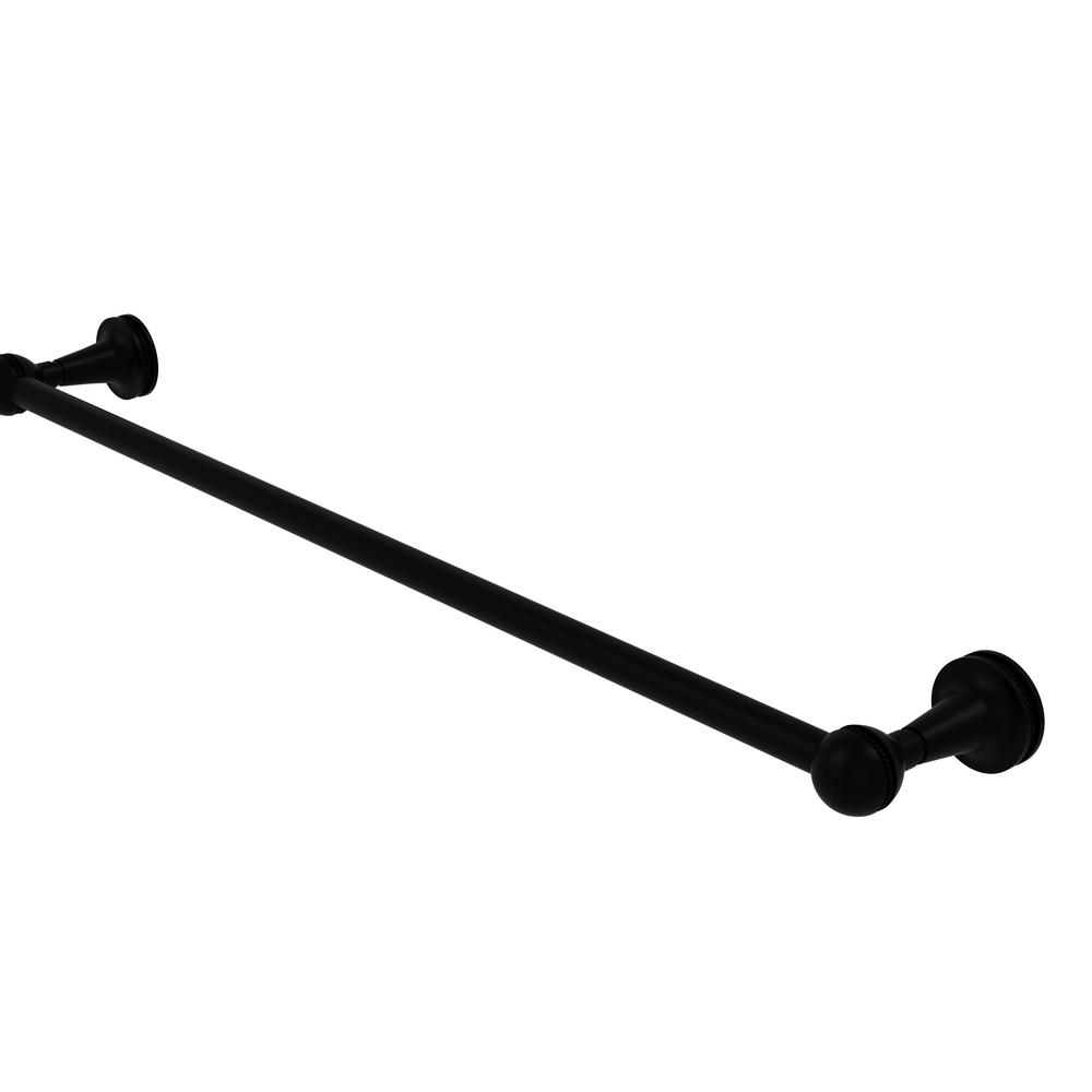 Matte Black towel bar