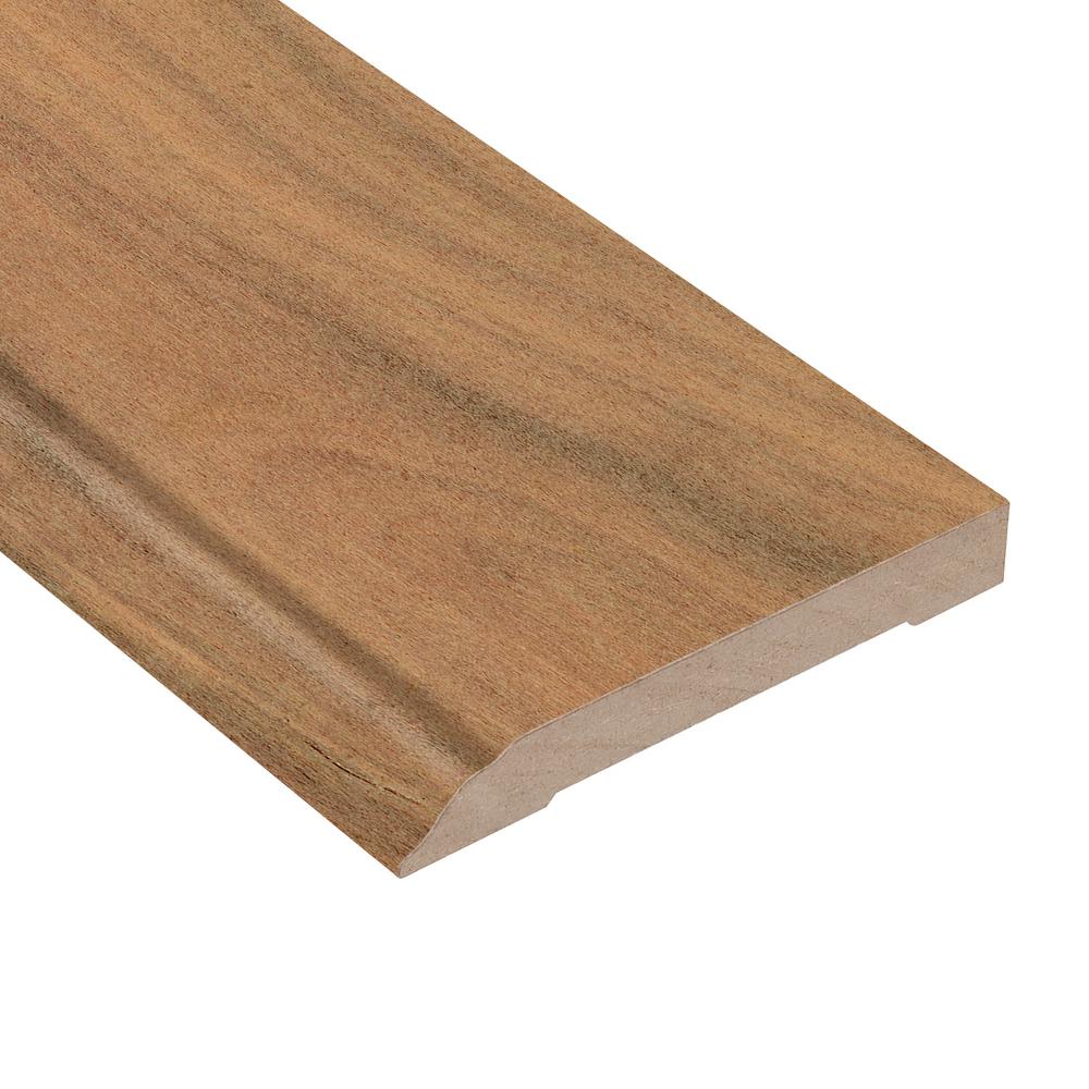 Base Wood Moulding Trim Hardwood Flooring The Home Depot Ember Acacia 1 2 In Thick X 3