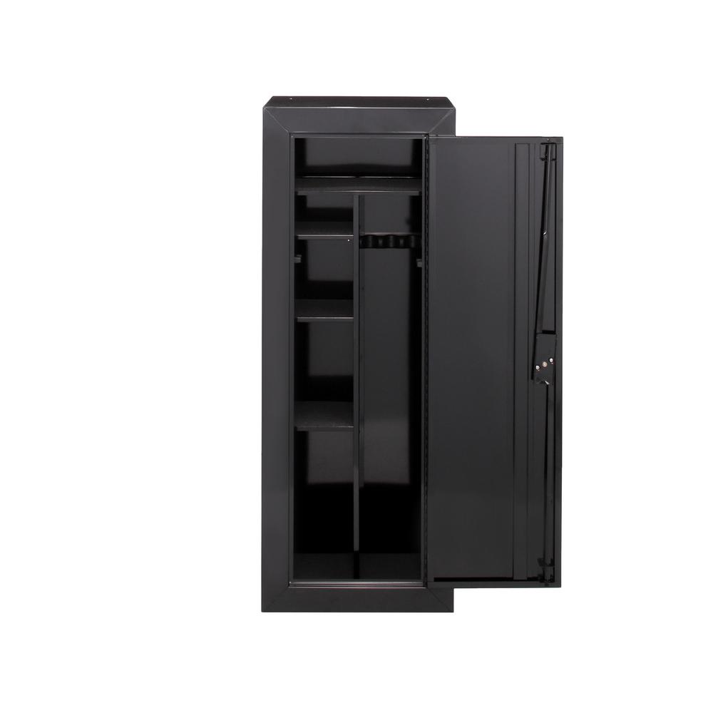 Stack On 18 Gun Key Lock Security Cabinet Black Gcb 18c Ds The