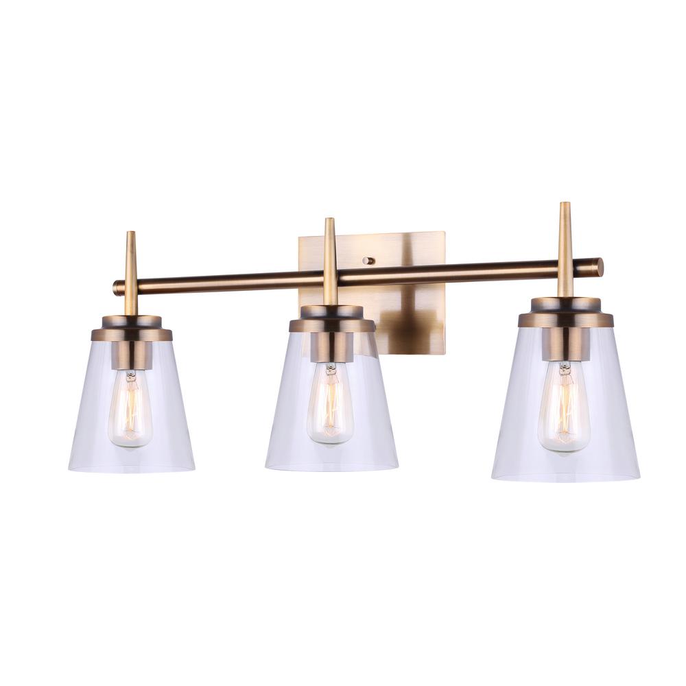 rose gold bathroom light fixture