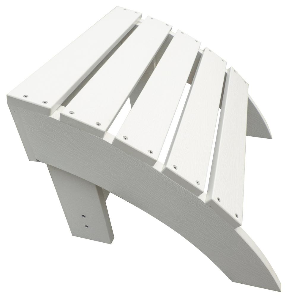 Ivy Terrace IVO15WH Classics Ottoman White
