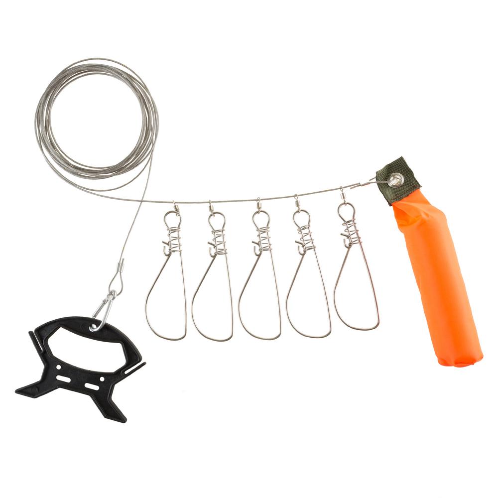 Wakeman Outdoors Fish Stringer with 5-Stainless Steel Hooks was $13.97 now $9.5 (32.0% off)