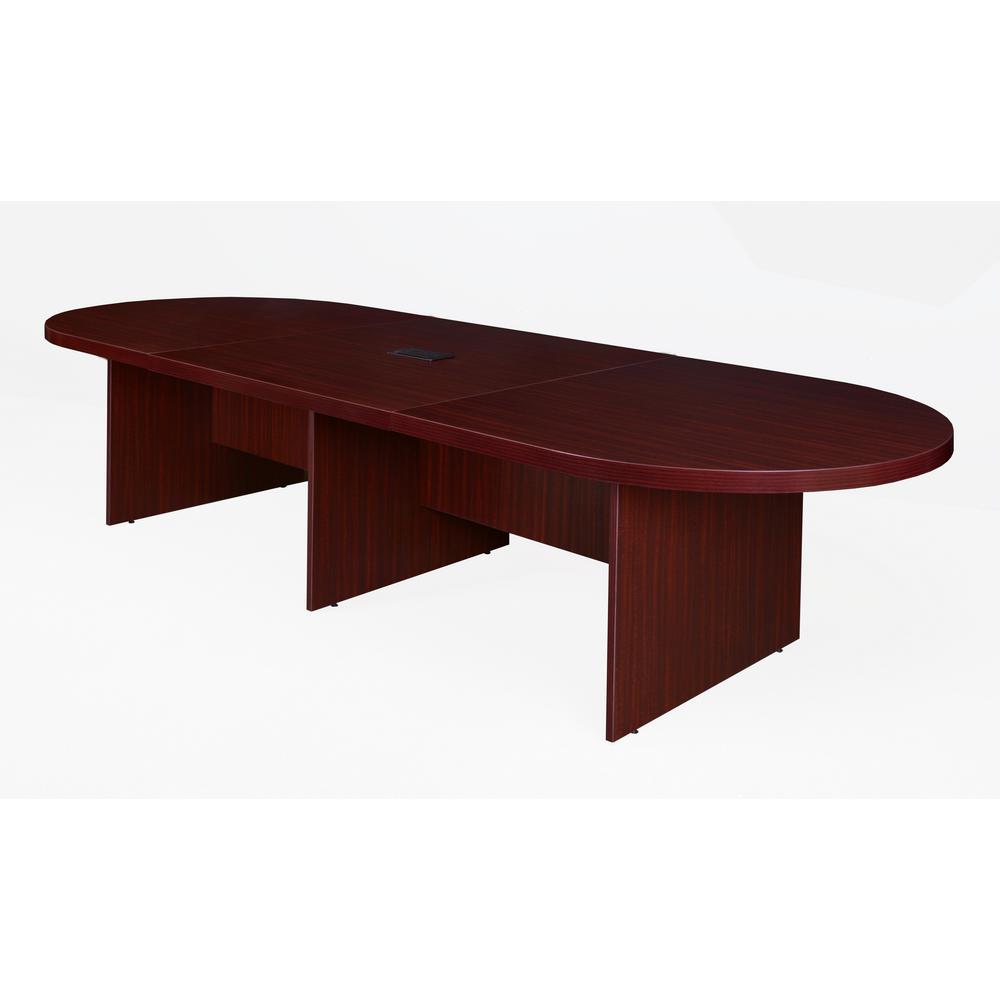 Regency Legacy 144 in. Mahogany Modular Racetrack Conference Table with
