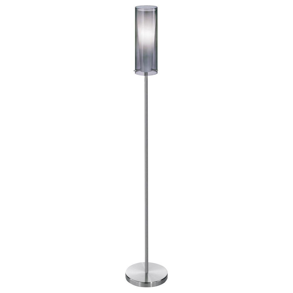 Eglo Pinto Nero 58 In Matte Nickel Floor Lamp 90309a The Home Depot Eglo Pinto Nero 58 In Matte Nickel Floor Lamp