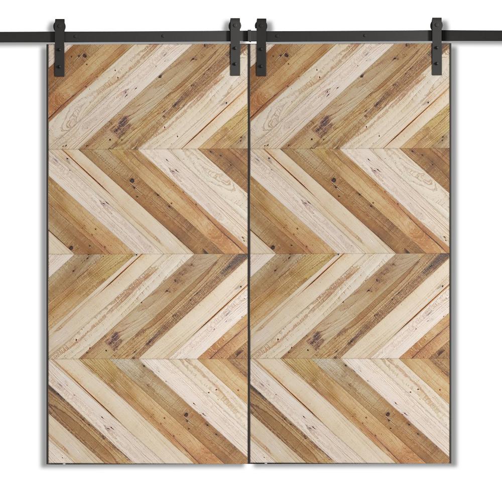 Urban Woodcraft 40 In X 83 In Sevilla Reclaimed Stained Wood