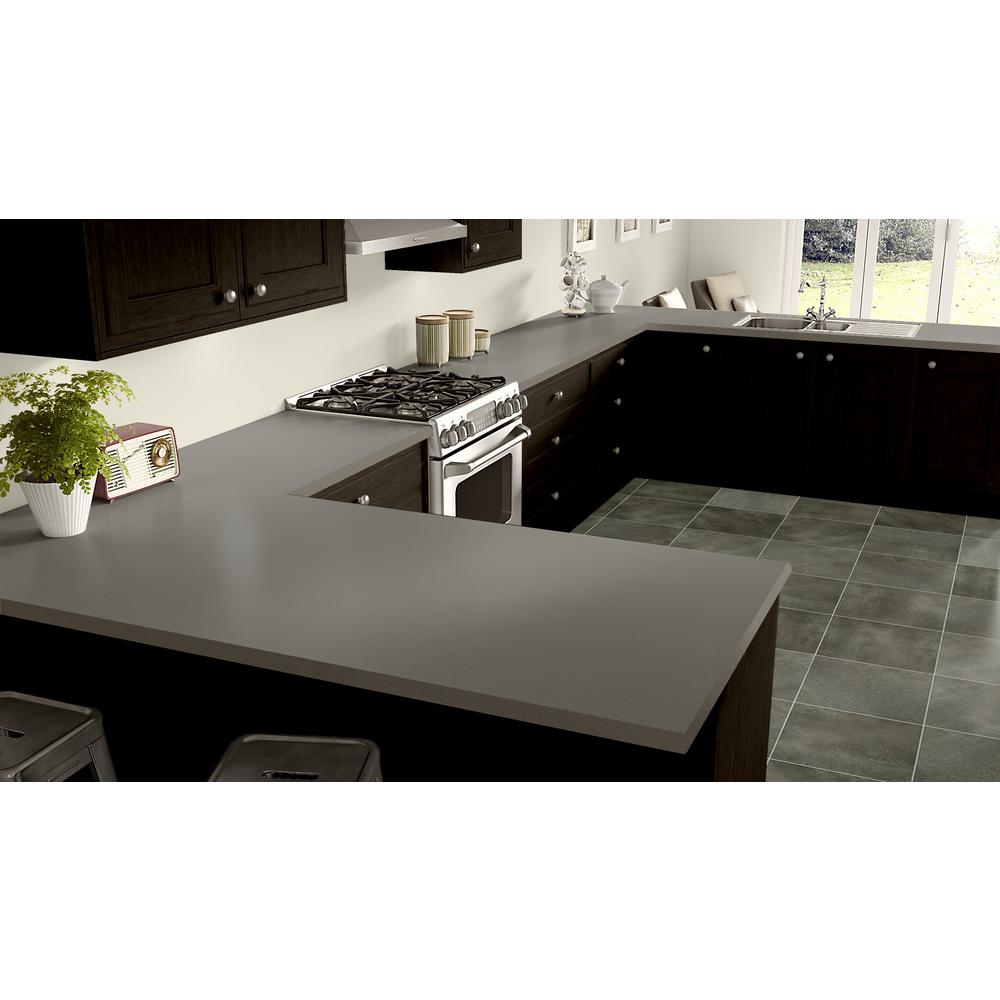 Wilsonart 2 In X 3 In Laminate Countertop Sample In Pewter Mesh