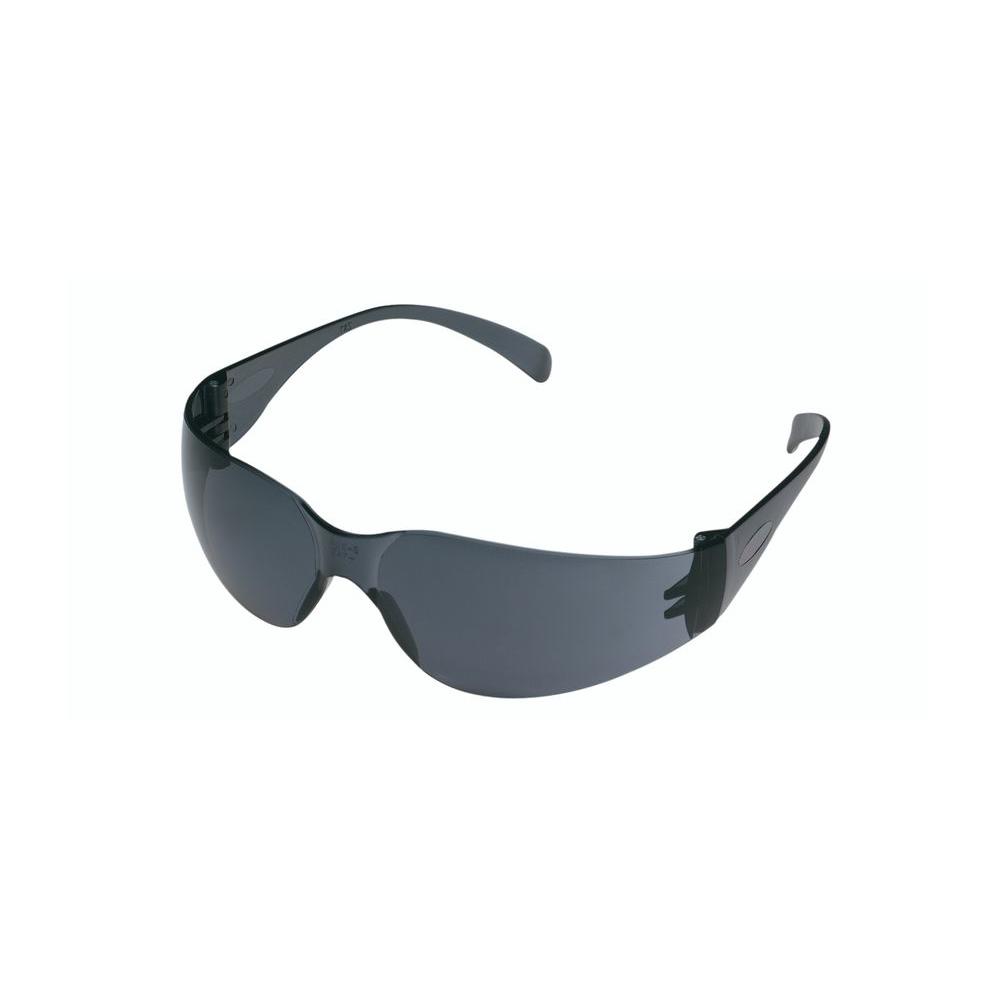 3M Gray Frame with Gray Scratch Resistant Lenses Outdoor Safety Glasses