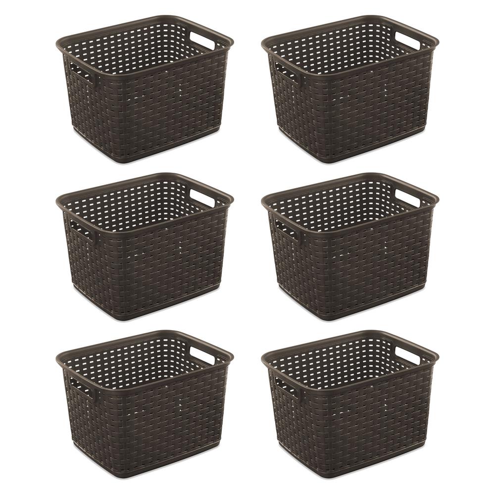 tall rectangular laundry basket