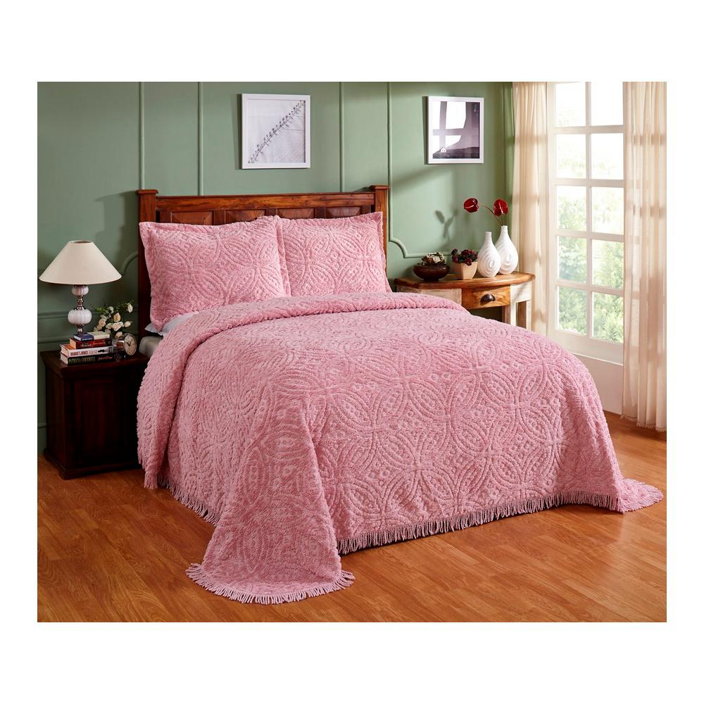 Royal Heritage Home Williamsburg Abby Shell Queen Bedspread048975016145 The Home Depot