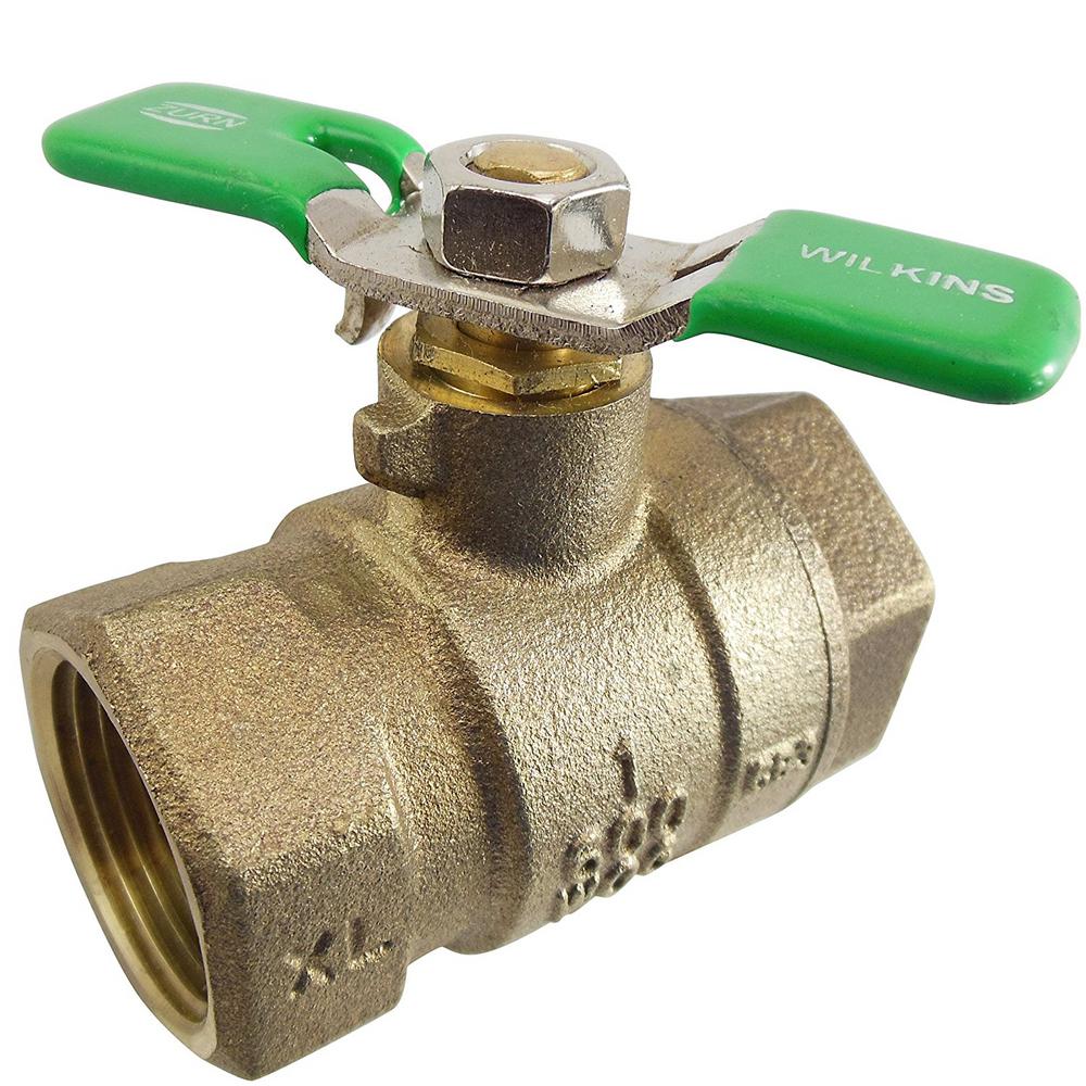 Zurn 1 in. Lead Free Ball Valve-1-850XL - The Home Depot
