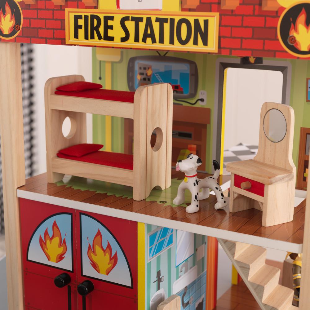 kidkraft fire station playset