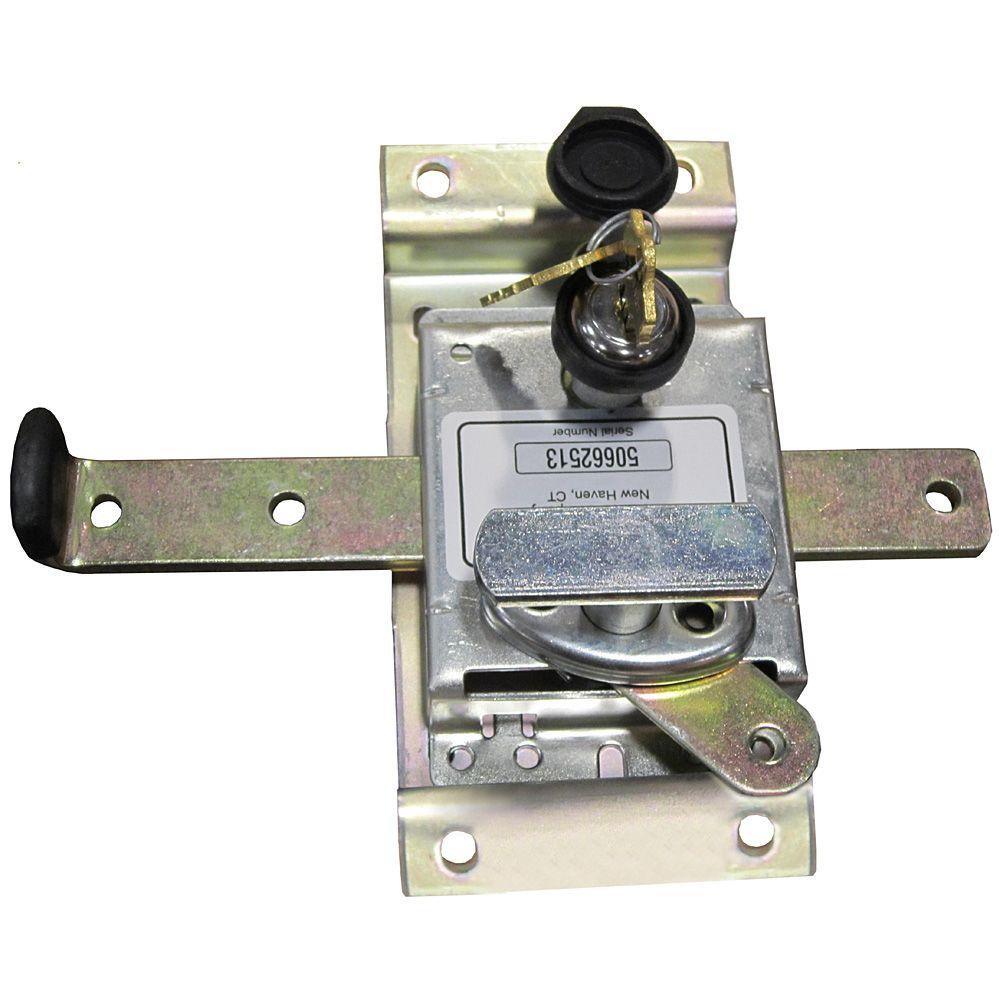Bilco Classic Series Steel Silver Keyed Sliding Cellar Door Lock