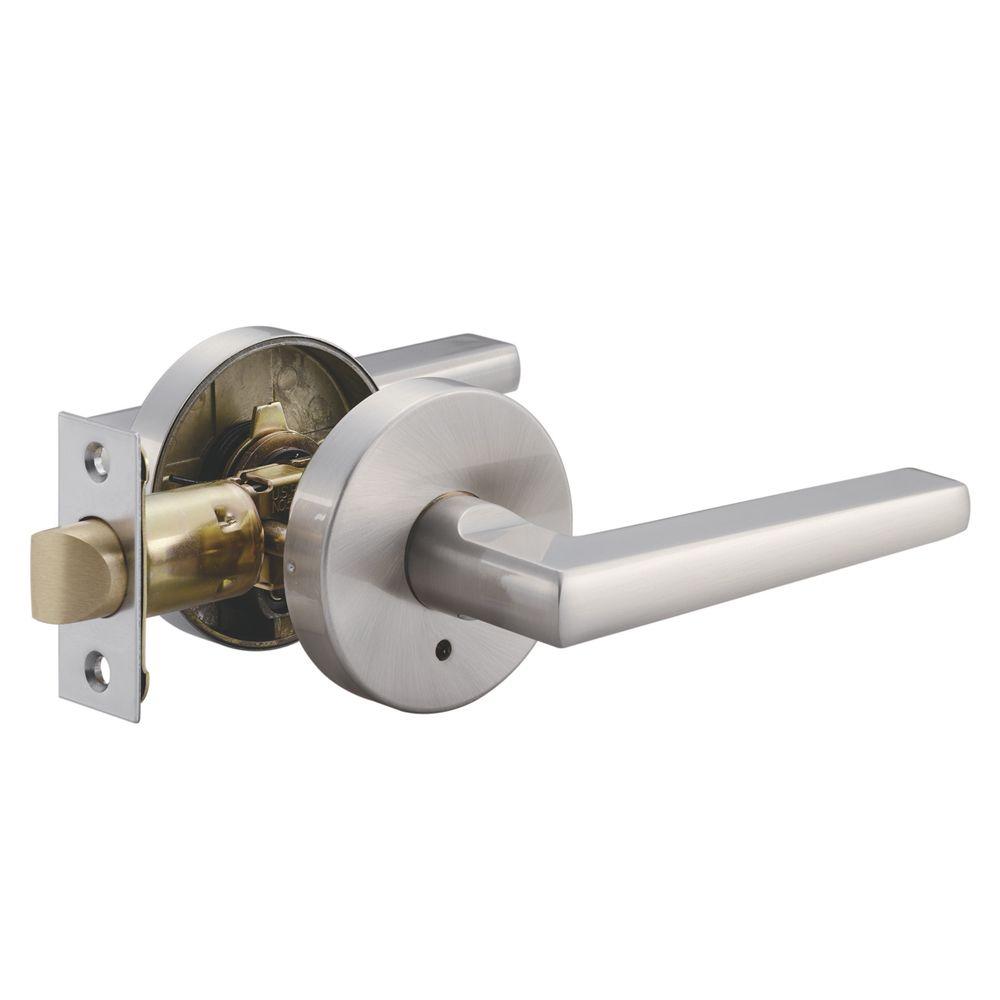 Toledo Fine Locks Tarragona Satin Nickel Plated Privacy Leverset