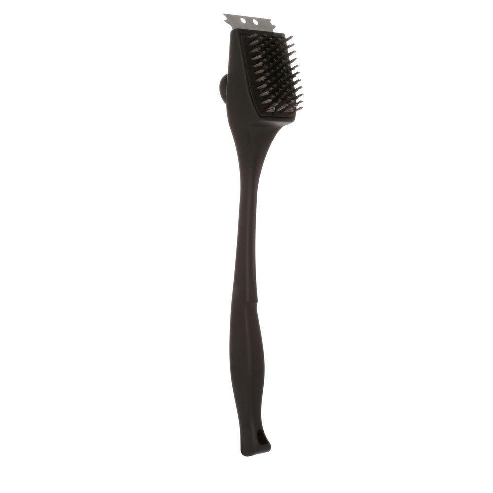 Nexgrill Grill Brush with Replaceable Head, Black