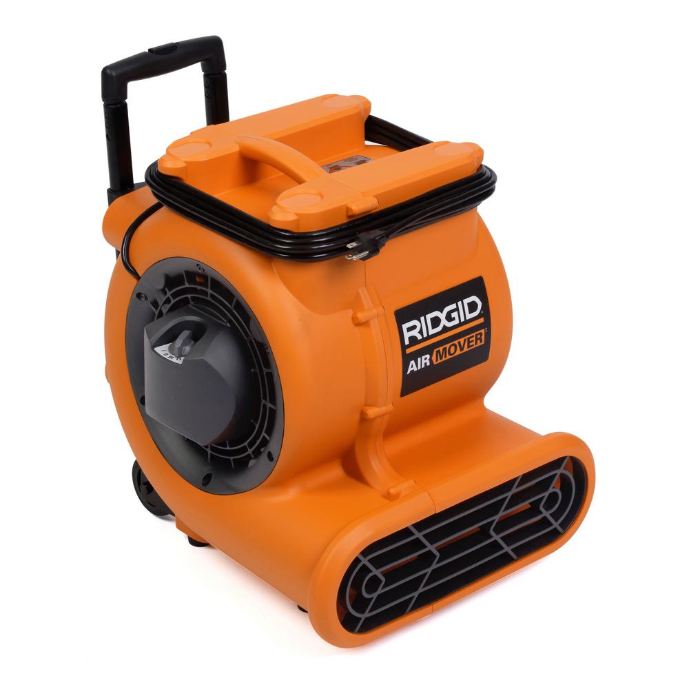 RIDGID 1625 CFM Blower Fan Air Mover with Handle and WheelsAM2560