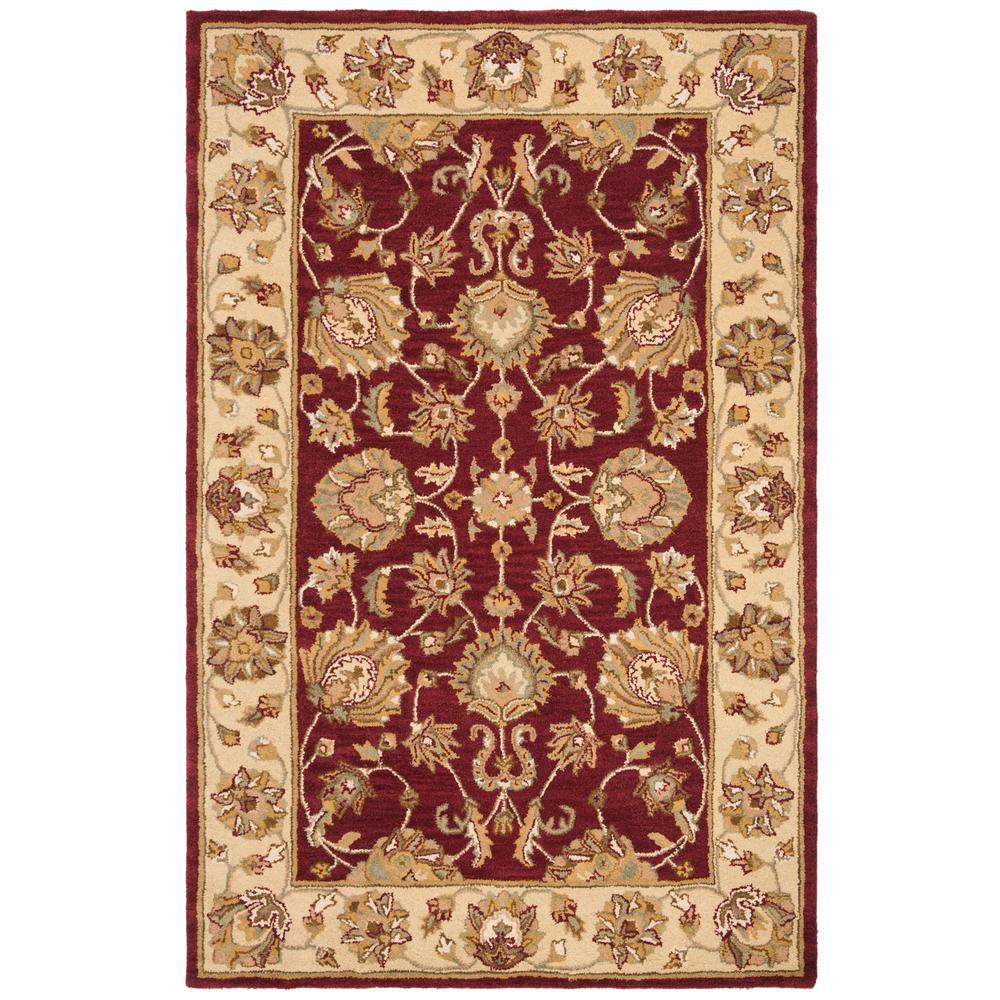 Safavieh Heritage Red/Gold 6 ft. x 9 ft. Area RugHG343C6 The Home Depot