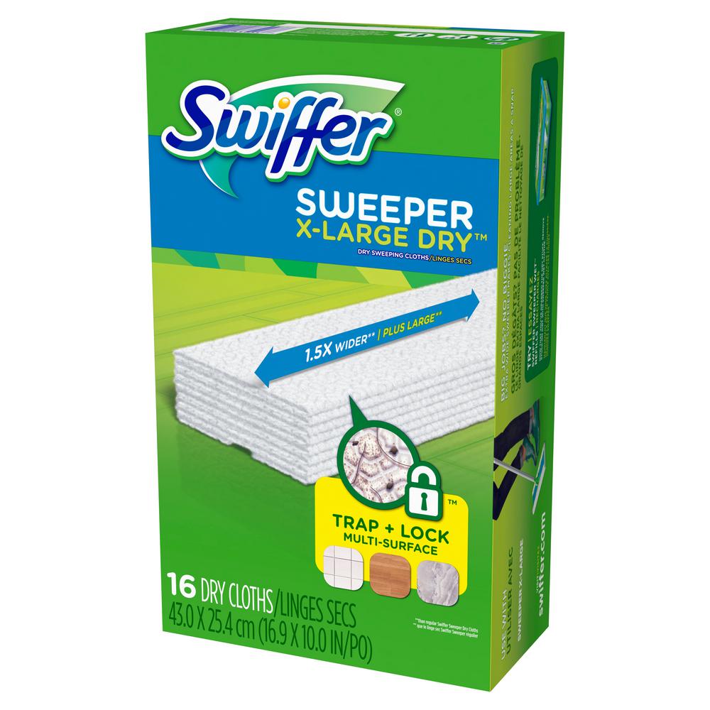 Reviews for Swiffer Sweeper Professional XL Unscented Dry Sweeping ...