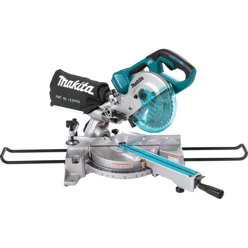 18-Volt X2 LXT Lithium-Ion 1/2 in. Brushless Cordless 7-1/2 in. Dual Slide Compound Miter Saw (Tool-Only)