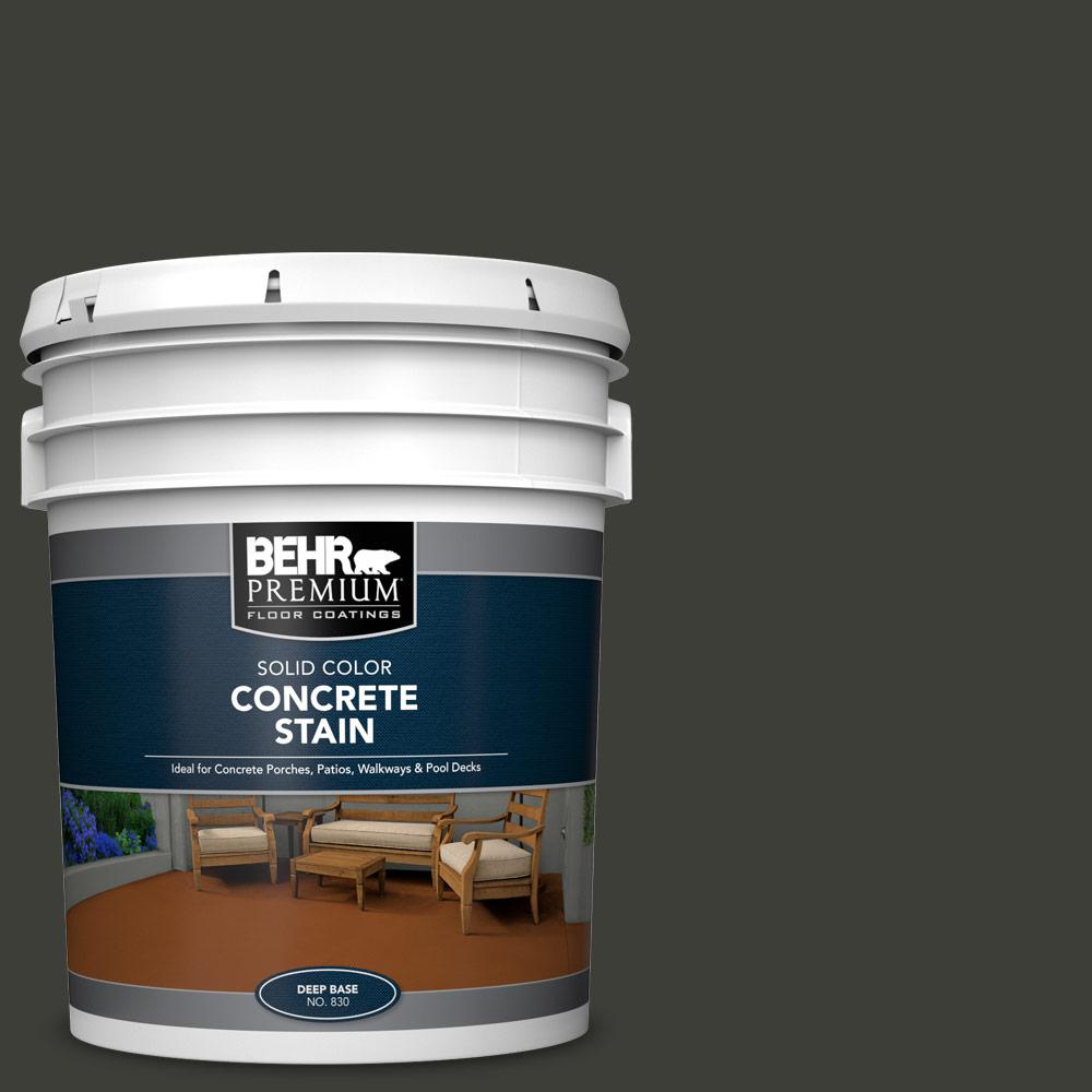 Behr Solid Concrete Stain Color Chart