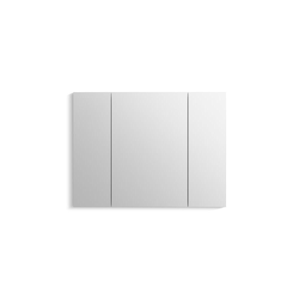 Kohler Verdera 40 In X 30 In Recessed Or Surface Mount Mirror Cabinet With Flat Mirror 99011 Scf Na The Home Depot