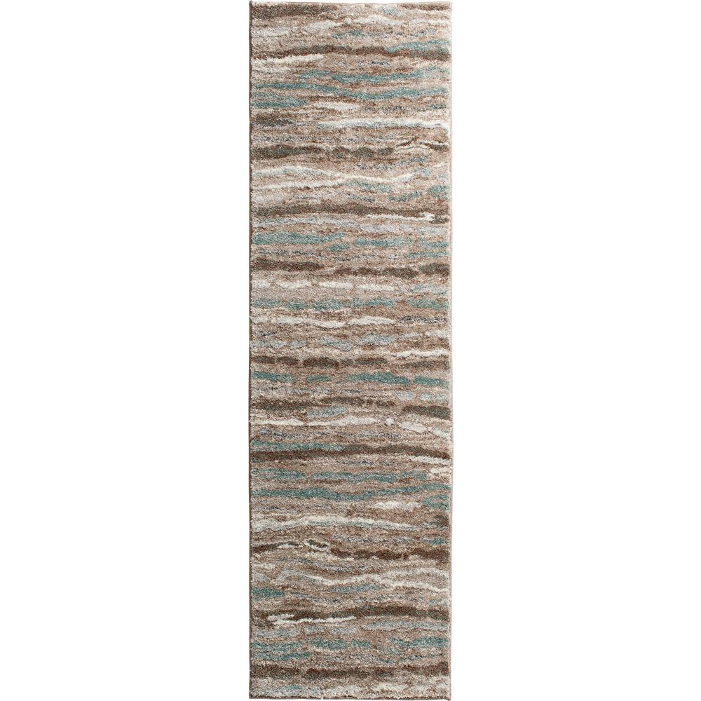 Home Decorators Collection Shoreline Multi 2 ft. x 7 ft. Striped Runner