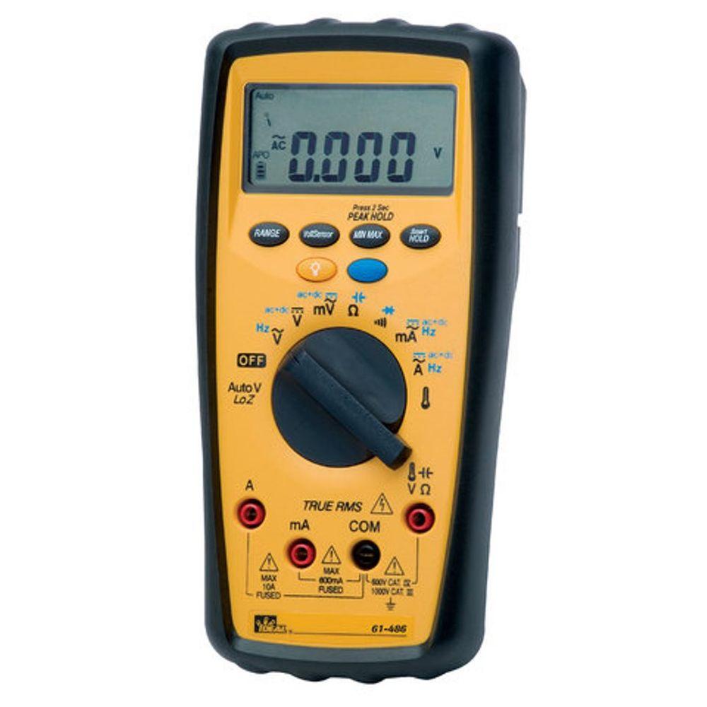 Klein Tools 600 Amp AC/DC True RMS AutoRanging Digital Clamp Meter
