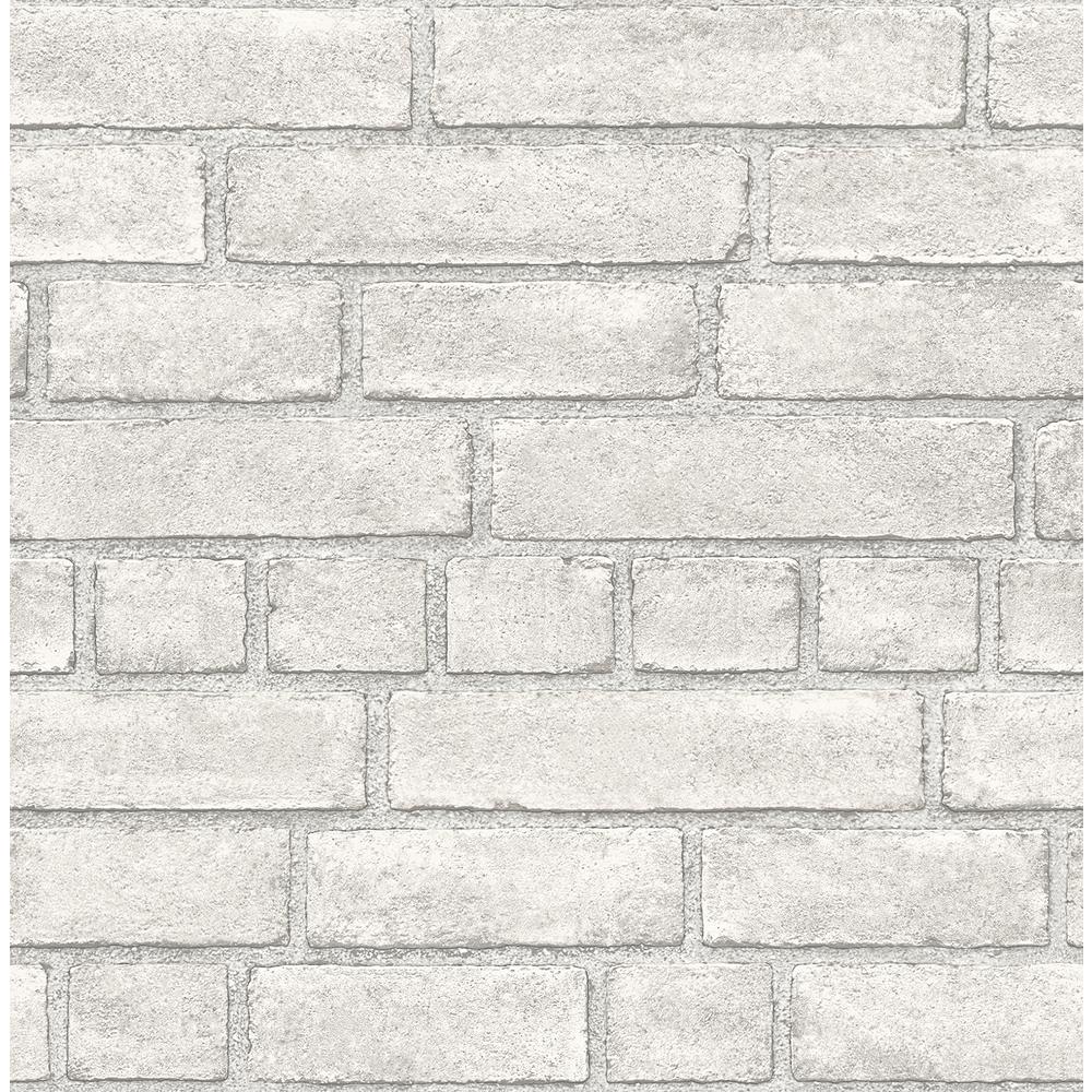 Eggertson Off White Brick Wallpaper Eggertson Off White Brick Wallpaper