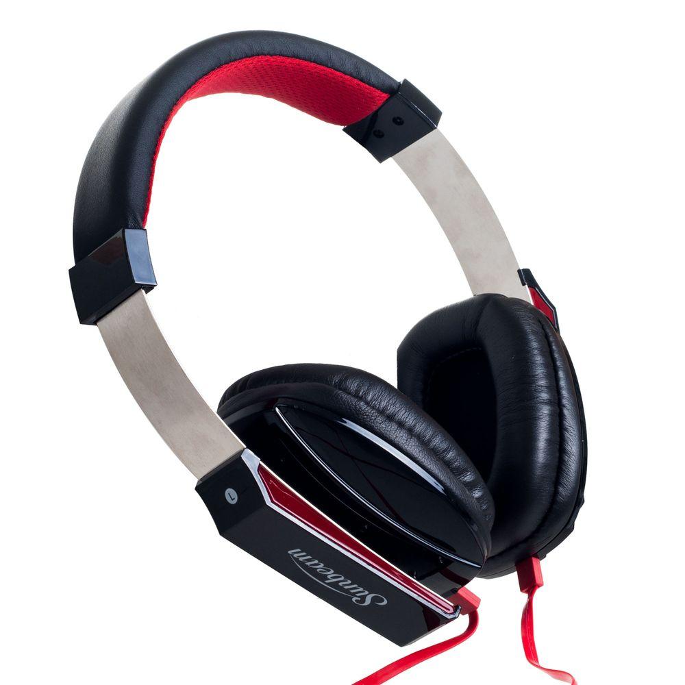 Sunbeam Stereo Big Bass Headphones with Microphone72SB650 The Home