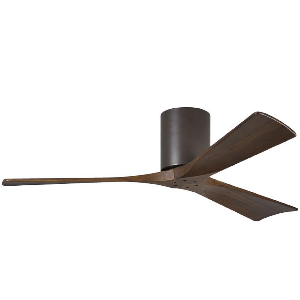 Flush Mount Ceiling Fans Lighting The Home Depot Indoor Outdoor Textured Bronze Ceiling Fan With Remote Control
