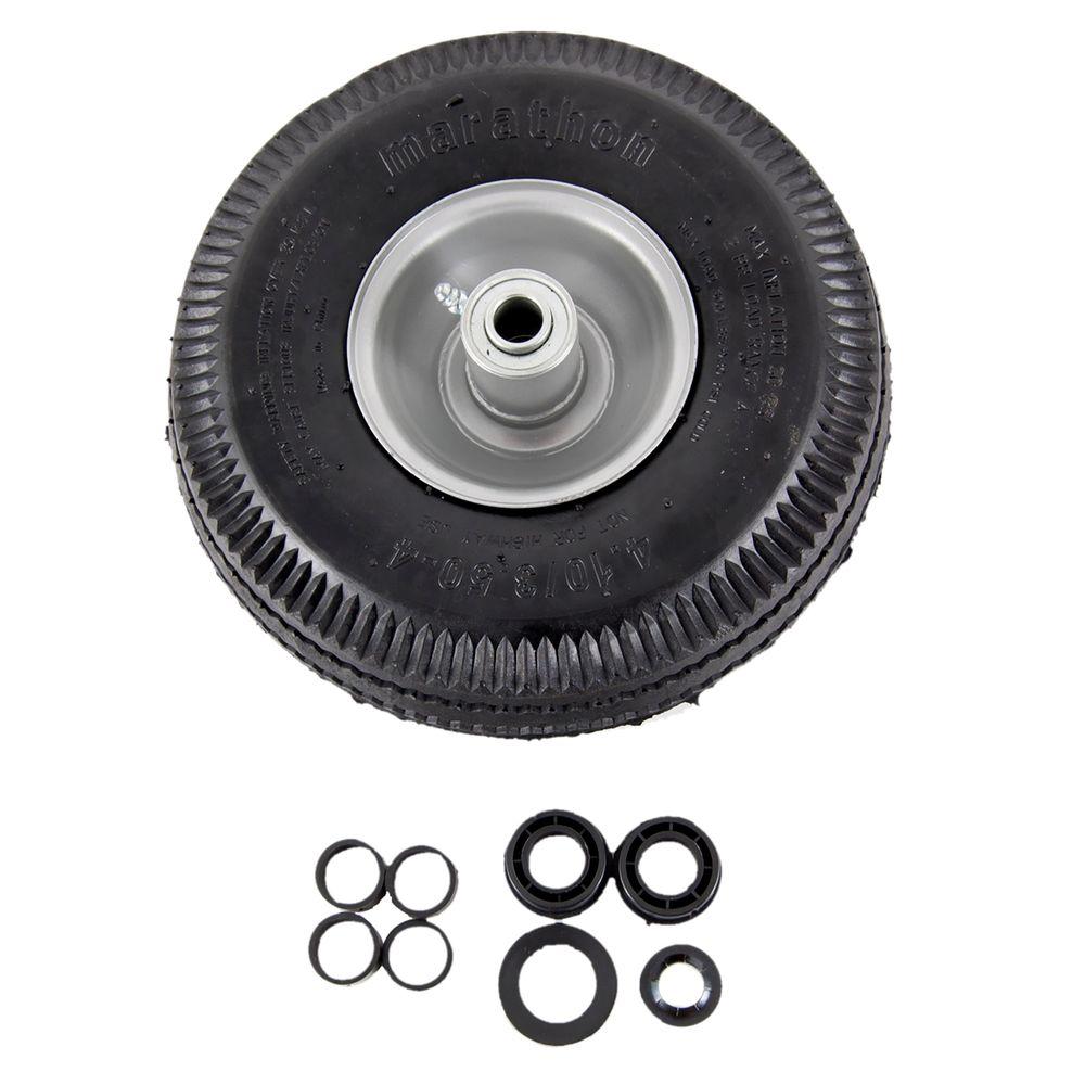 Marathon 101/2 in. AirFilled HandTruck Tire20210 The Home Depot