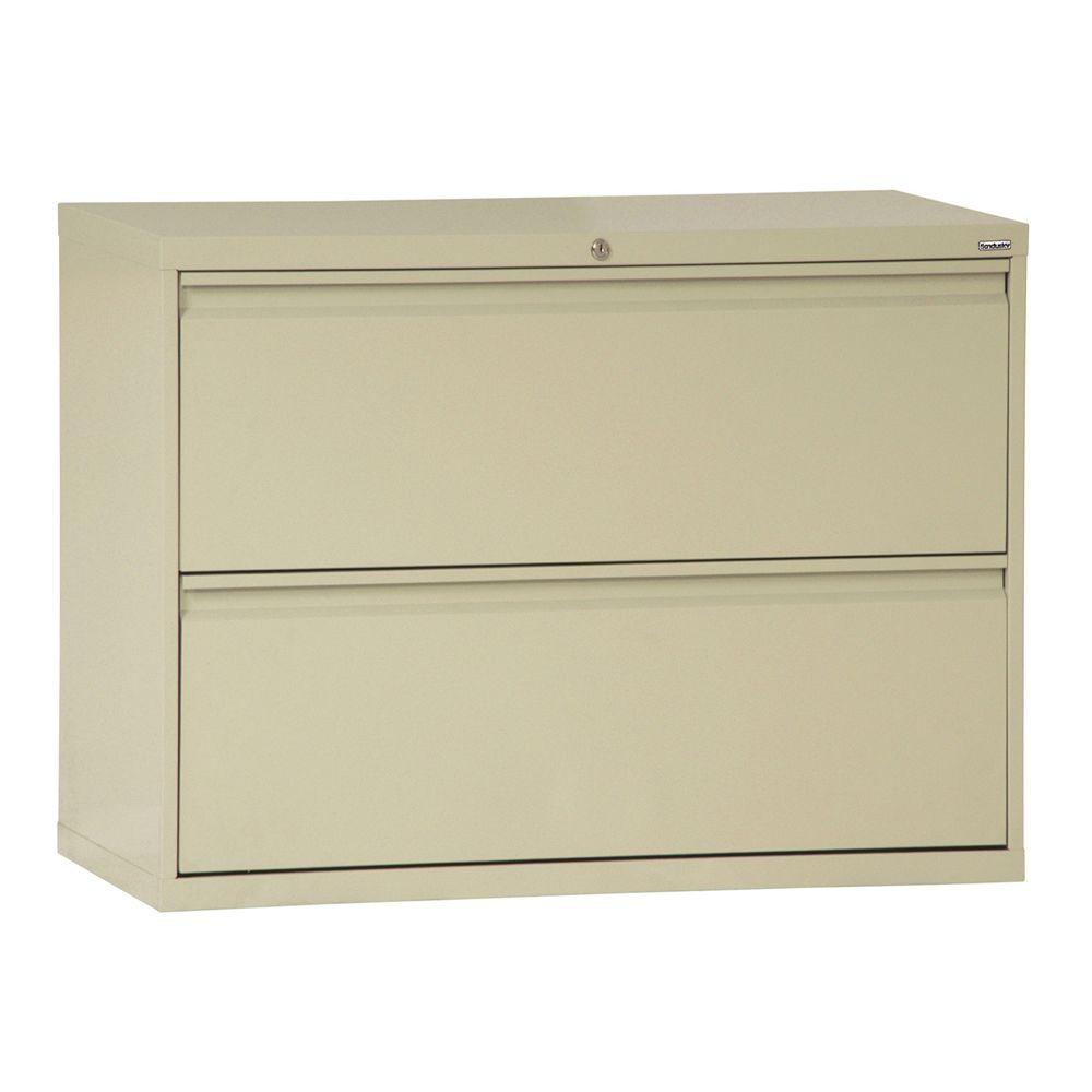 Sandusky 800 Series 28 375 In H X 30 In W X 19 In D 2 Drawer