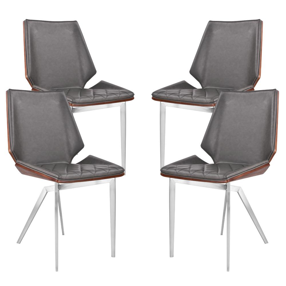 Mandy Gray Dining Chair Set Of 4