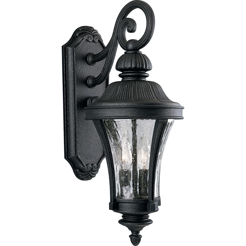 Progress Lighting Nottington Collection Gilded Iron 2 Light Outdoor Progress Lighting Nottington Collection Gilded Iron 2 Light Outdoor Wall Lantern
