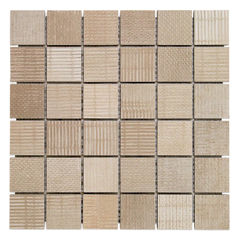 Ivy Hill Tile Lungo Sand 11.81 in. x 11.81 in. 10mm Matte porcelain