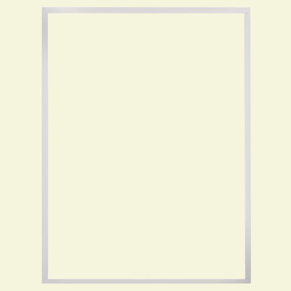 American Craftsman 60 In X 80 In 50 Series White Vinyl Sliding